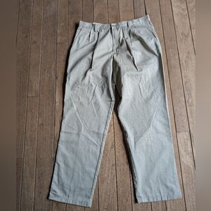Nwt Mens Dockers Relaxed Fit Pleated Washed Chinos Size 38x34